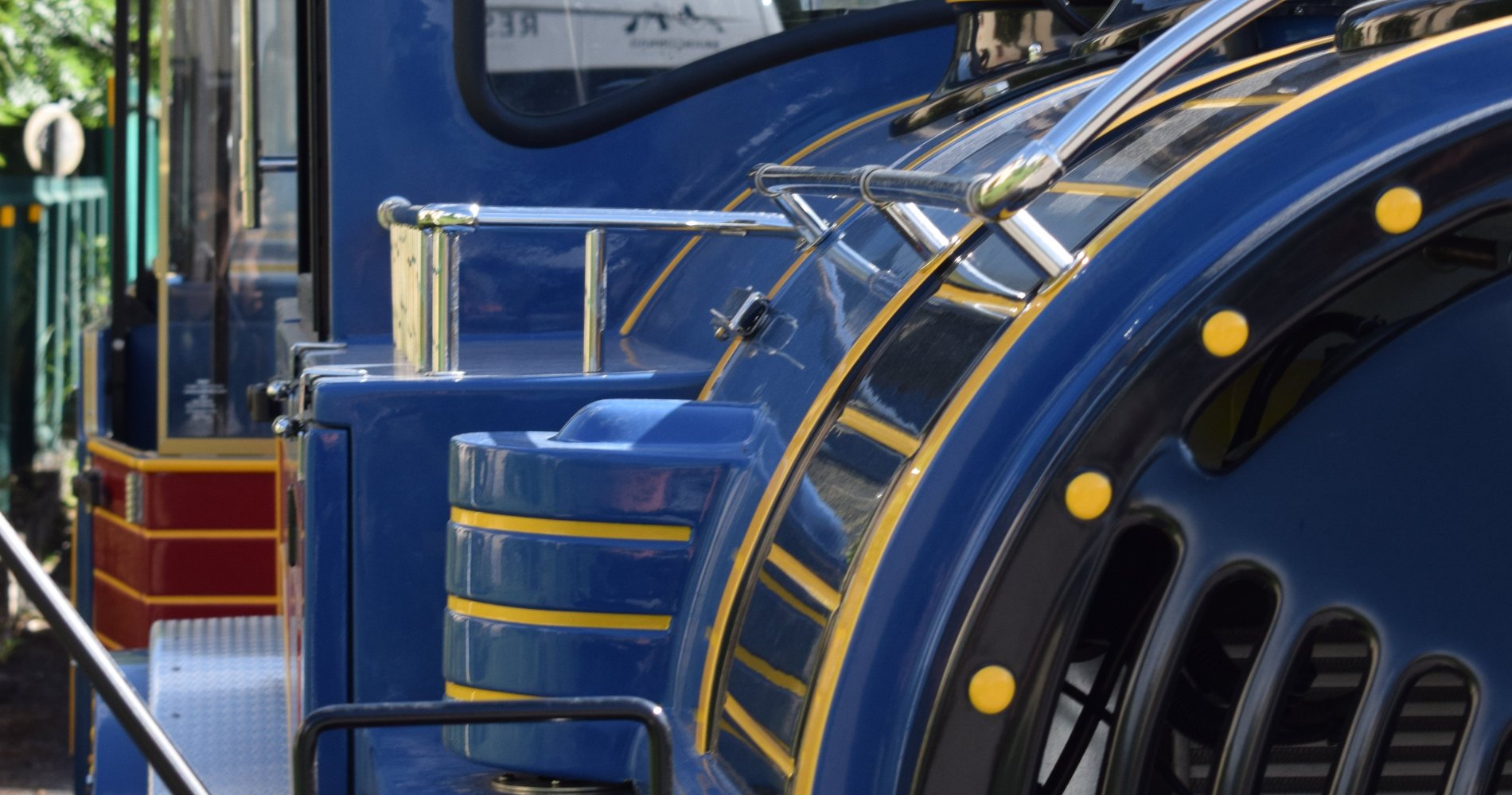 Zoom sur la locomotive